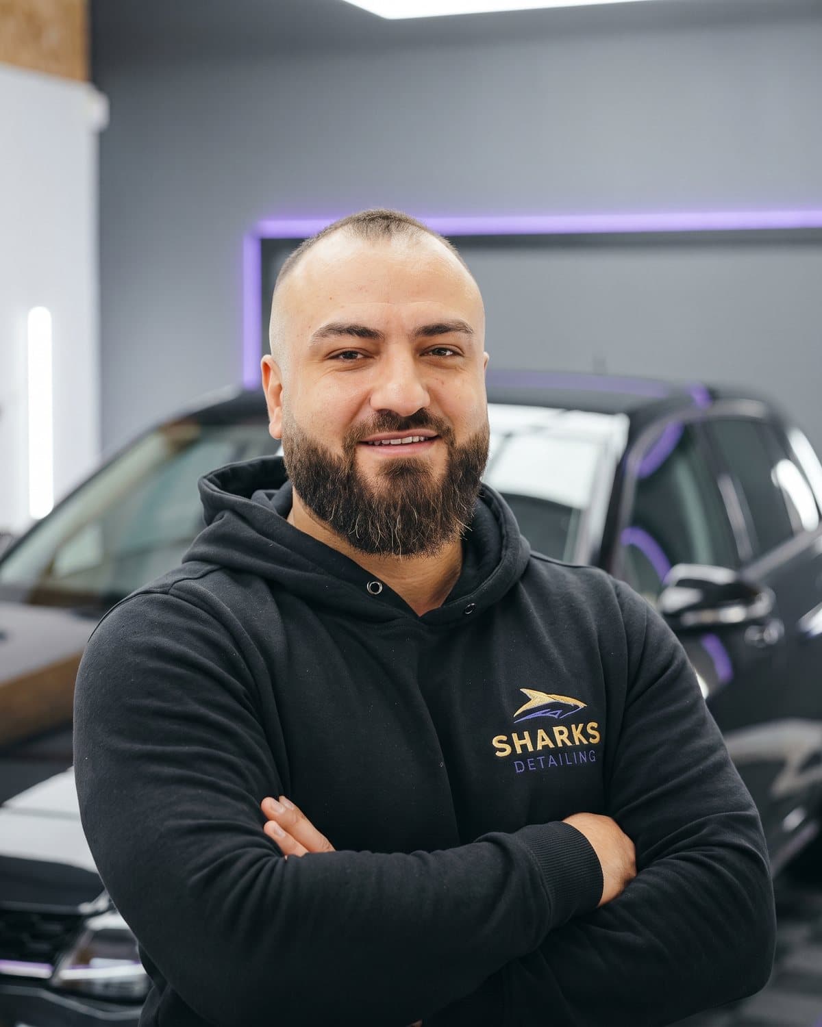 Nurlan Gasymov, Inhaber von Sharks Detailing